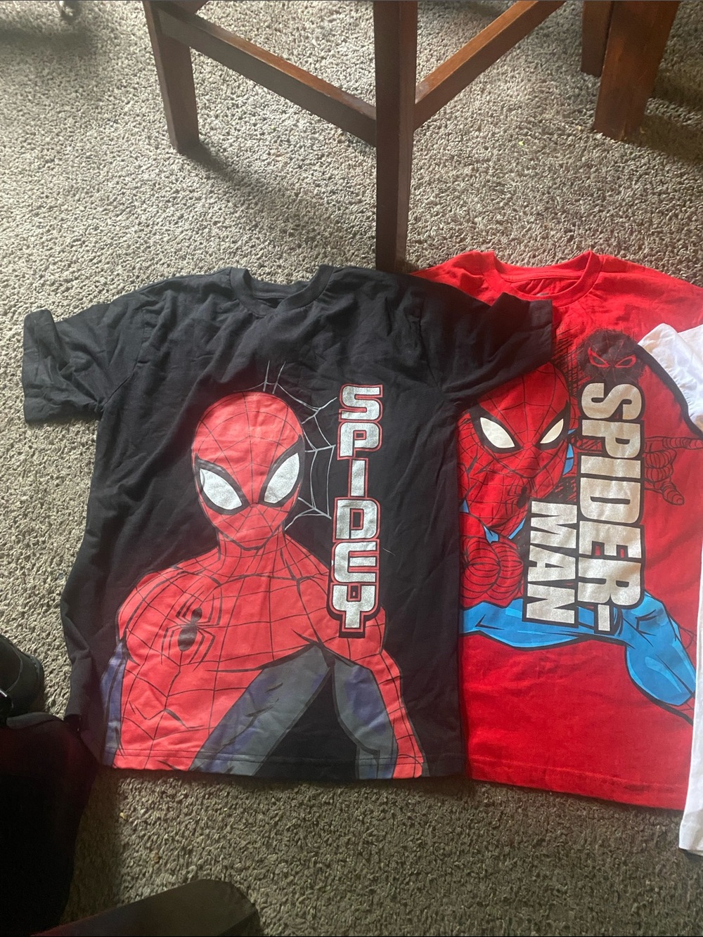 Boys' Spider-Man Short Sleeve Graphic Tee - Black & Red. 3-pieces